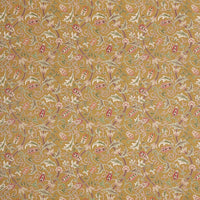 Morris & Co Scrolling Tulip Gold Fabric MHTF227361