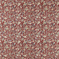 Morris & Co Scrolling Tulip Plum Fabric MHTF227362