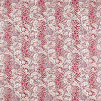 Morris & Co Wild Tulip & Vine Linen/Plum Fabric MHTF227377