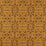 Morris & Co Persian Scroll Embroidery Ochre Fabric Sample MHTF237658