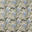 Morris & Co Lent Lily Embroidery Forest/Cornflower Blue Fabric MHTF237662