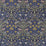 Morris & Co Blackthorn Weave Indigo Fabric MIND237556