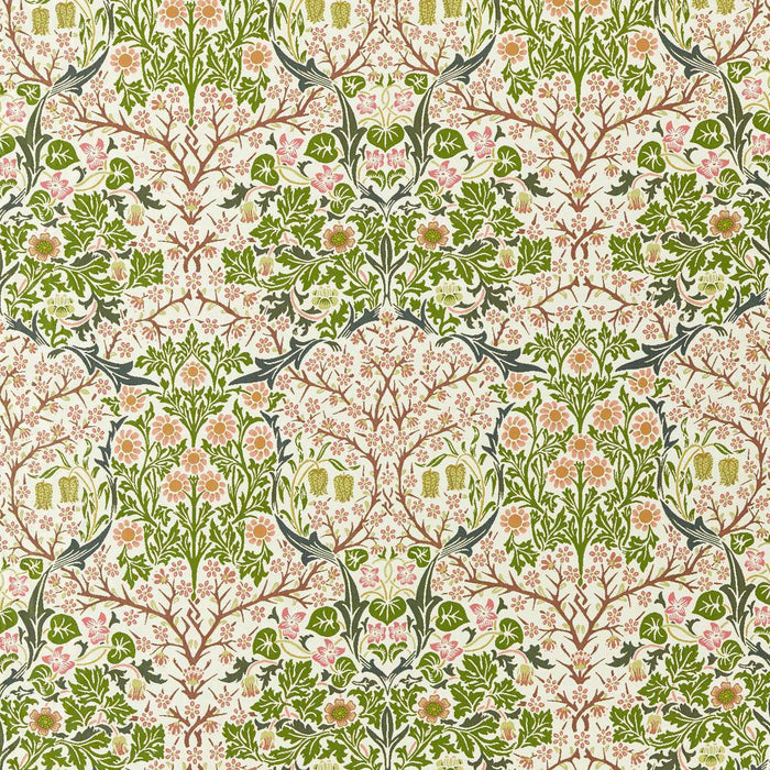 Morris & Co Blackthorn Weave Nettle/Clay Fabric MIND237557