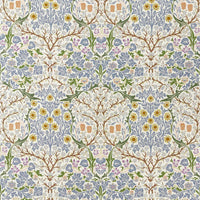 Morris & Co Blackthorn Weave Sky Blue Fabric MIND237558