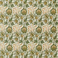 Morris & Co Elmcote Weave Moss/Wheat Fabric MIND237562