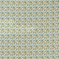 Morris & Co Wardle Weave Mineral Blue Fabric MIND237566