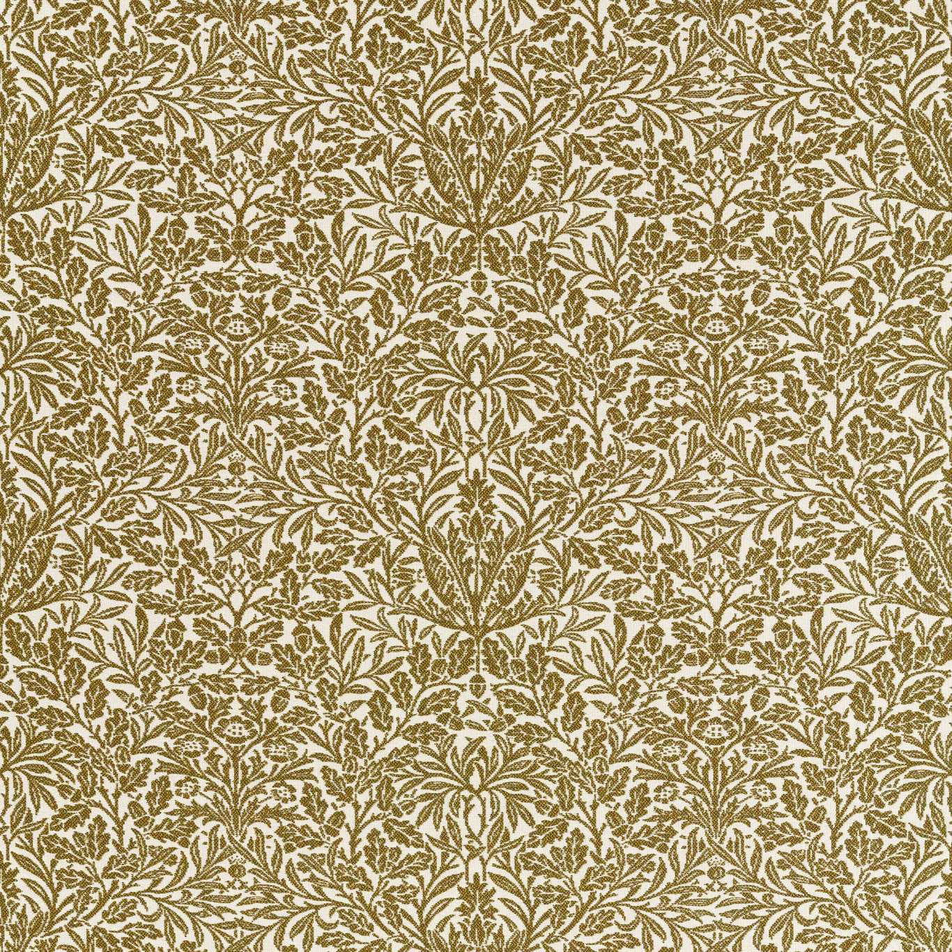 Morris & Co Acorn Weave Moss Fabric MIND237570