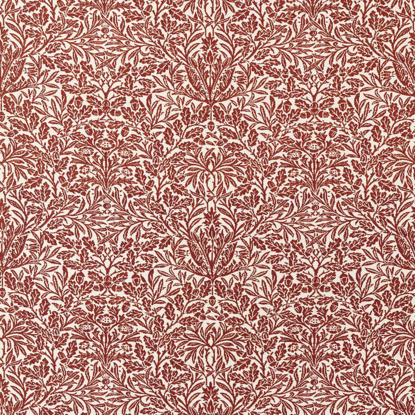 Morris & Co Acorn Weave Madder Fabric MIND237571