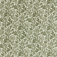 Morris & Co Thistle Weave Nettle Fabric MIND237574