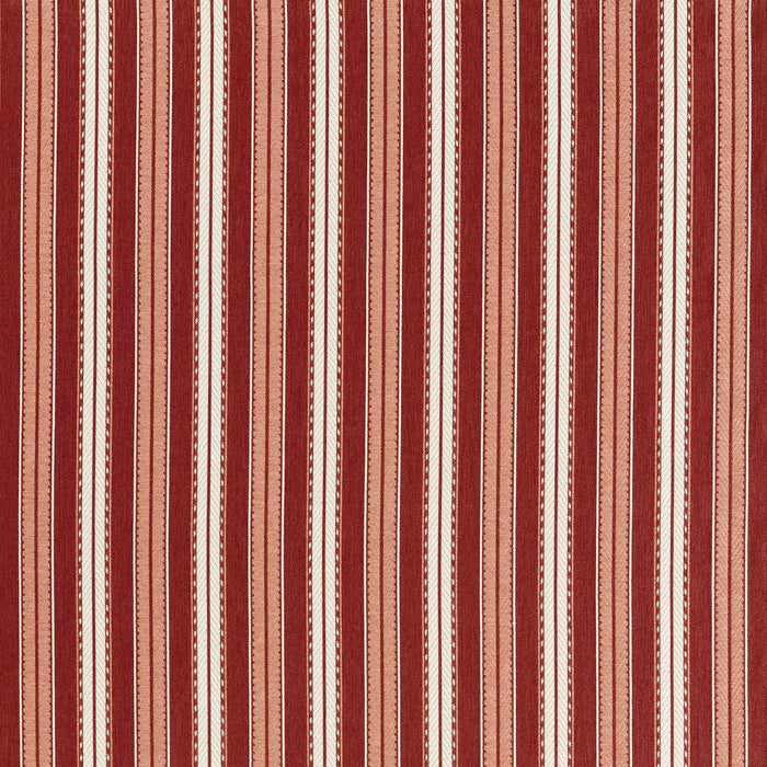 Morris & Co Hammersmith Woven Stripe Red House Fabric MIND237578