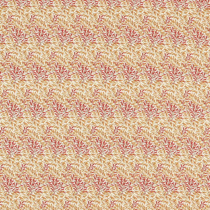 Morris & Co Willow Bough Minor Russet Fabric Sample MLIF227245