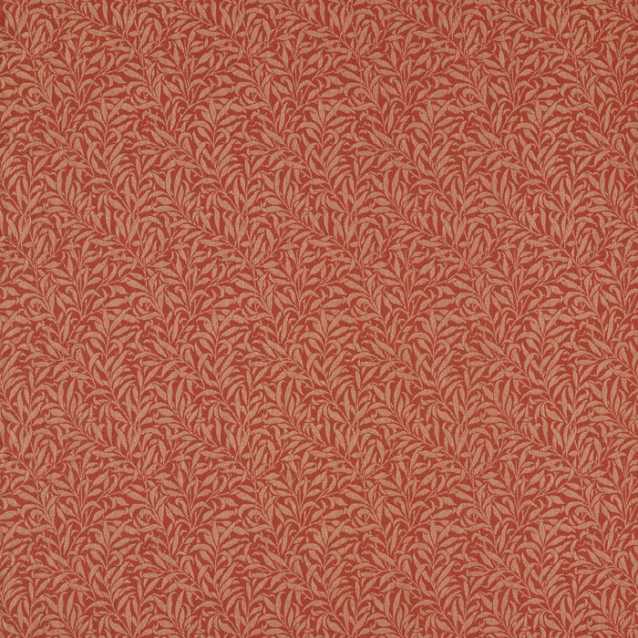 Morris & Co Pure Willow Boughs Weave Russet Fabric Sample MLIF237427