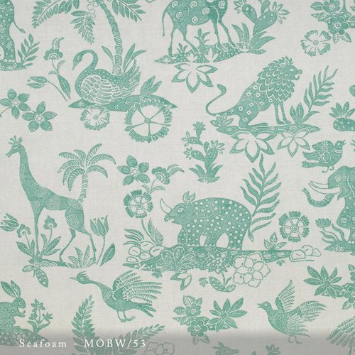 Lisa Fine Mogambo Wallpaper Coral Wallpaper MOBW-48