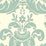 Quadrille Monty French Green Wallpaper Sample 302155W