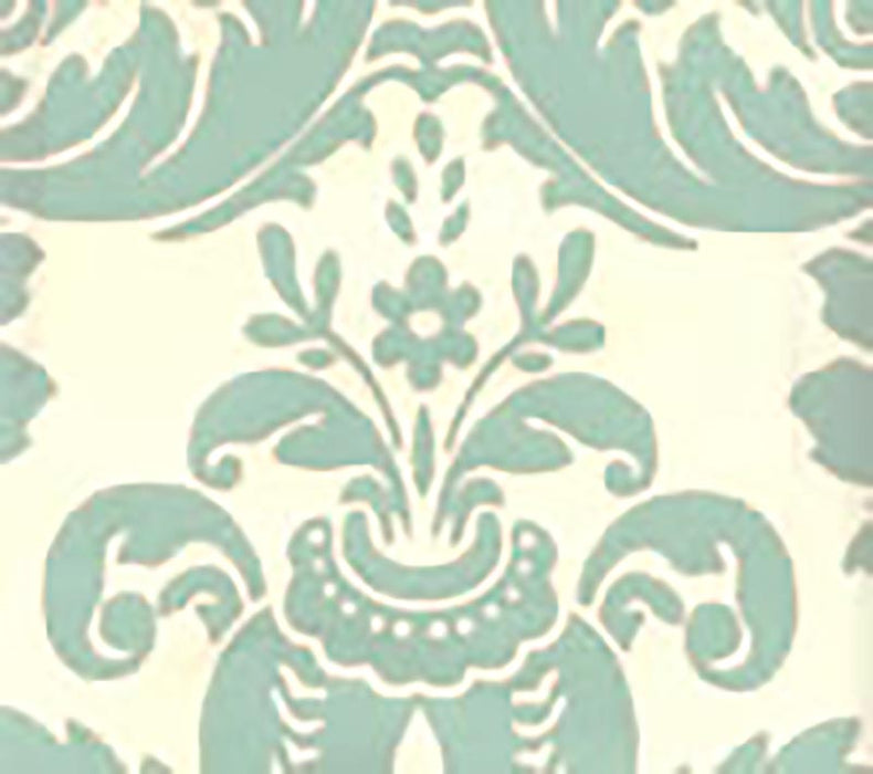 Quadrille Monty French Green Wallpaper Sample 302155W