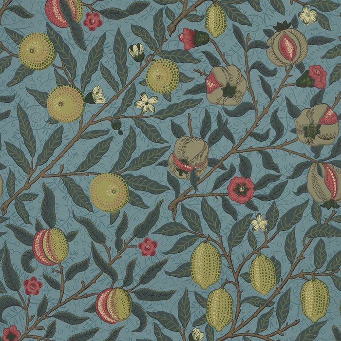 Morris & Co Fruit Woad Wallpaper Sample MOW0167-02