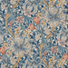 Morris & Co Golden Lily Blue Wallpaper Sample MOW0168-01