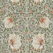 Morris & Co Pimpernel Rose Cockle/Sage Wallpaper MOW0170-03