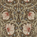 Morris & Co Pimpernel Walnut/Sage Wallpaper Sample MOW0170-04