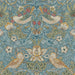 Morris & Co Strawberry Thief Slate/Vellum Wallpaper Sample MOW0171-01