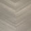 Maya Romanoff Ajiro Chevron Polished Silver Birch Luster Wallpaper Sample MR-AC-6X17-S
