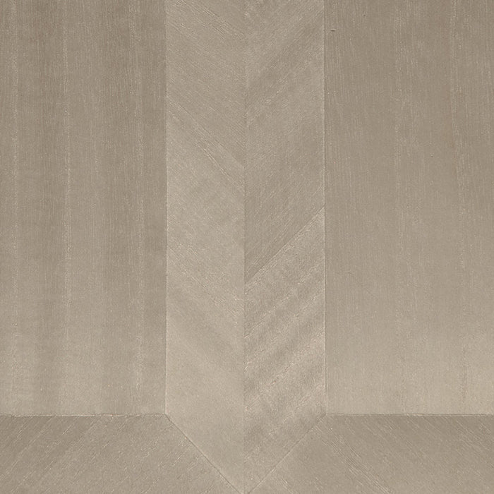 Maya Romanoff Ajiro Coffers Silver Birch Luster Wallpaper Sample MR-AD1-3055-S