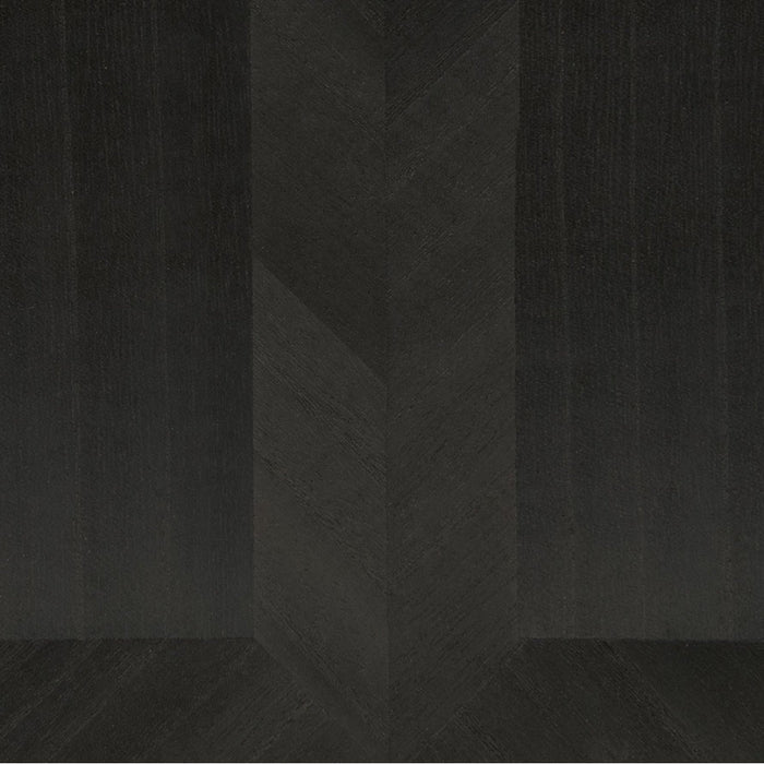 Maya Romanoff Ajiro Coffers Ebony Luster Wallpaper Sample MR-AD1-3109
