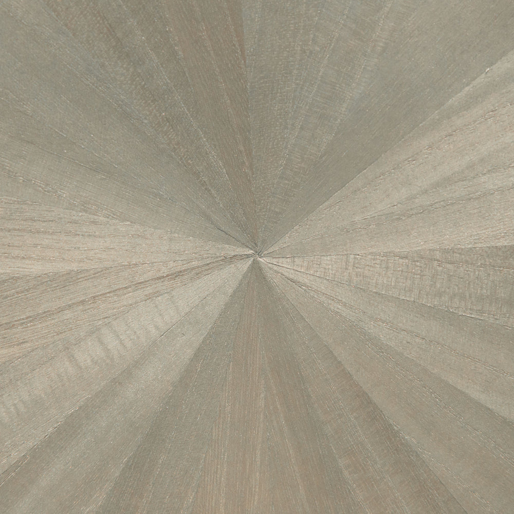 Maya Romanoff Ajiro Sunburst 15 Inch Silver Birch Luster Wallpaper Sample MR-AS-3055-S-15
