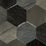 Maya Romanoff Ajiro Honeycomb Bumblebee Bl Wallpaper MR-AZ-1109-S