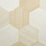 Maya Romanoff Ajiro Honeycomb Beeswax Whit Wallpaper Sample MR-AZ-1X15-G