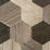 Maya Romanoff Ajiro Honeycomb Brown Buzz Wallpaper MR-AZ-4852-S