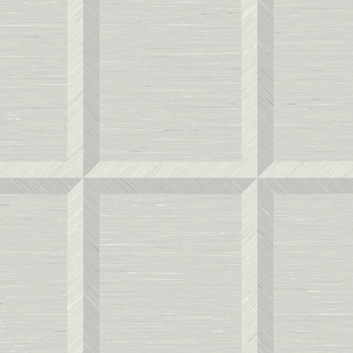 Maya Romanoff Wisping Weaves Provincetown (54 Inch) Galley Gray Wallpaper Sample MR-FV-34176-54