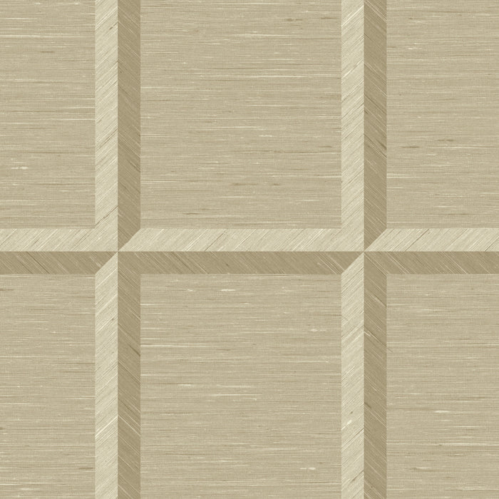 Maya Romanoff Wisping Weaves Provincetown (27 Inch) Catamaran Tan Wallpaper Sample MR-FV-34389-27