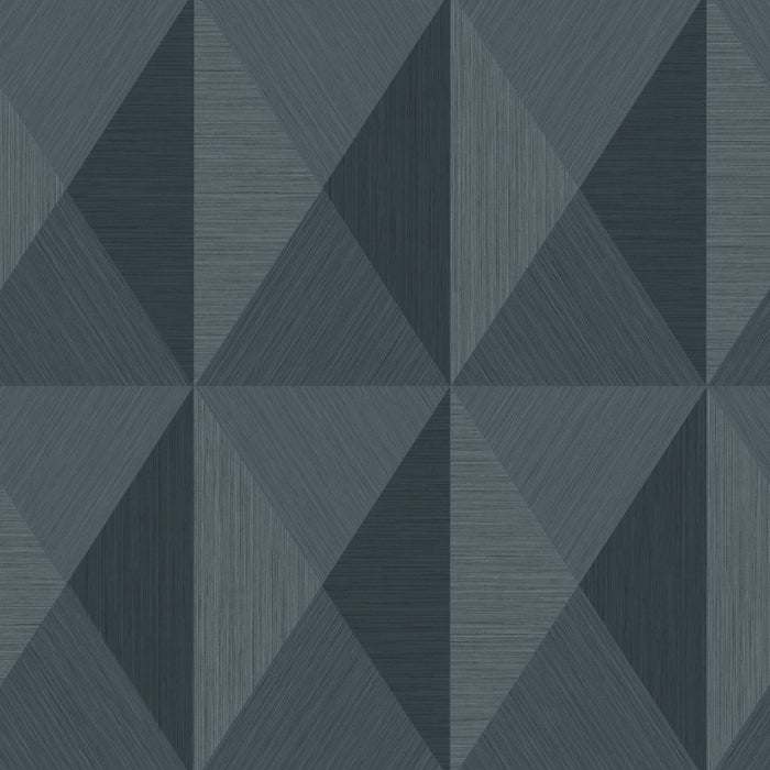 Maya Romanoff Wisping Weaves Charleston (54 Inch) Bayside Blue Wallpaper MR-FV-35506-54