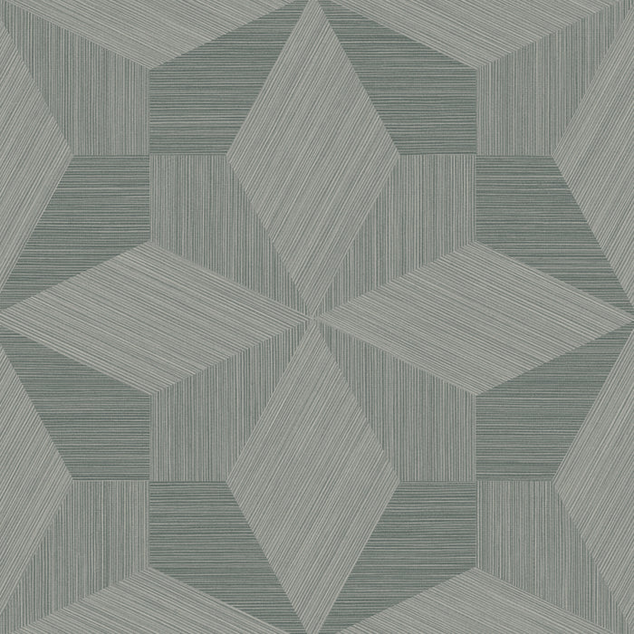 Maya Romanoff Wisping Weaves Saugatuck (27 Inch) Gallery Gray Wallpaper MR-FV-36033-27