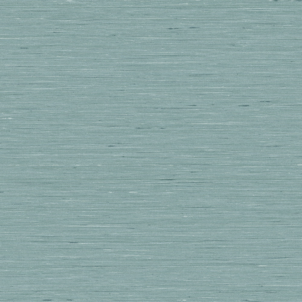 Maya Romanoff Entwine Serene Silk (54 Inch) Joshua Tree Teal Wallpaper Sample MR-FV-40507-54