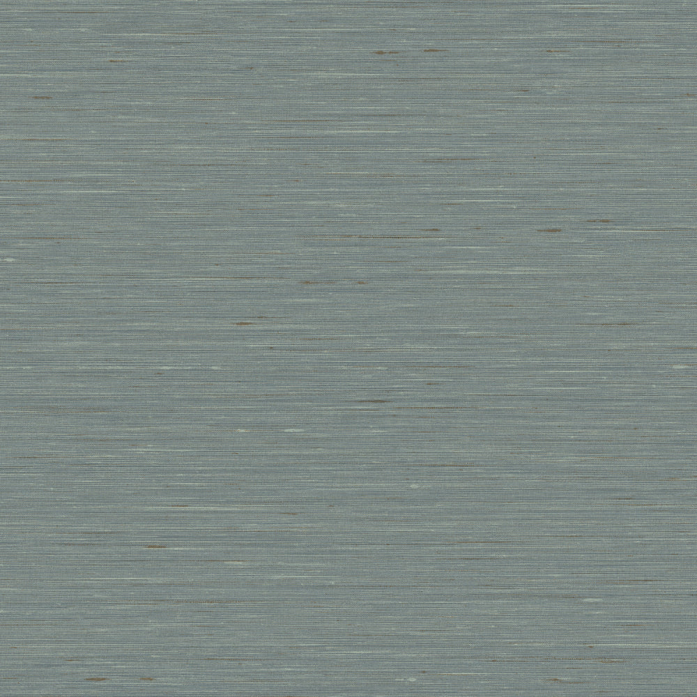 Maya Romanoff Entwine Serene Silk (54 Inch) Baker Blue Wallpaper Sample MR-FV-40508-54