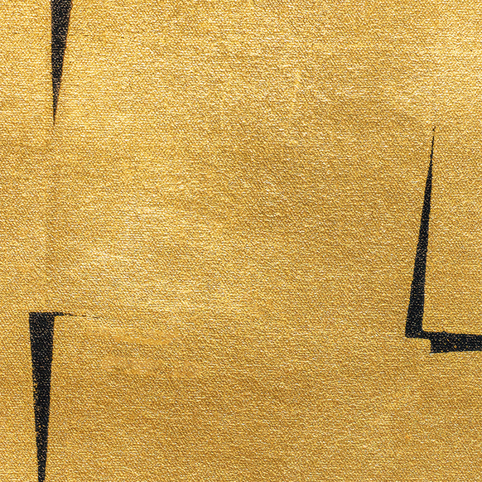 Maya Romanoff Gilded Cloth Golden Ebony Wallpaper MR-GC-1109-G