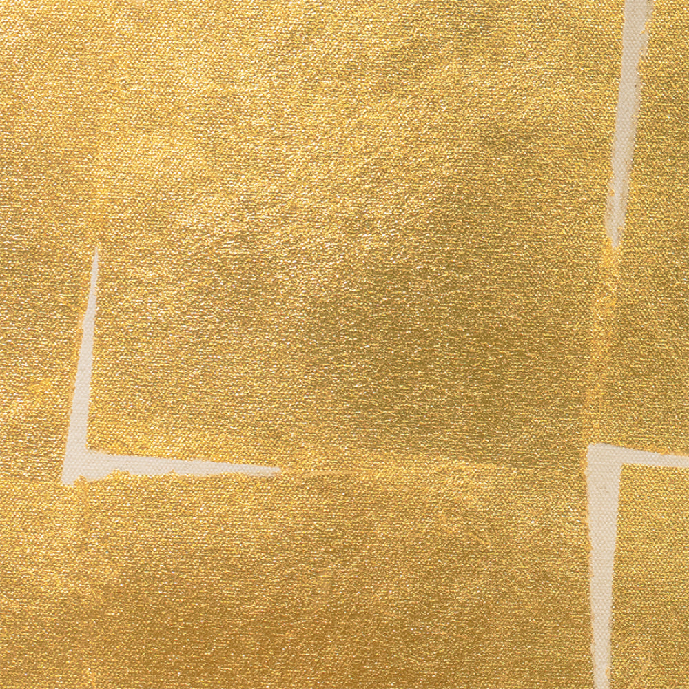 Maya Romanoff Gilded Cloth Golden Pearl Wallpaper Sample MR-GC-1X14-G