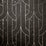 Maya Romanoff Porto Deco Brut Black Wallpaper MR-PD-1109