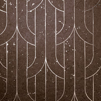 Maya Romanoff Porto Deco Bodega Brown Wallpaper MR-PD-1608
