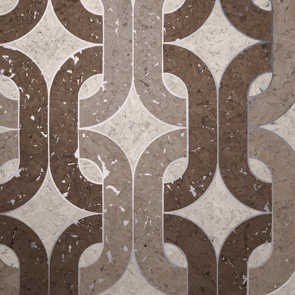 Maya Romanoff Porto Elo Labrusca Linen Wallpaper Sample MR-PE-1176-MX