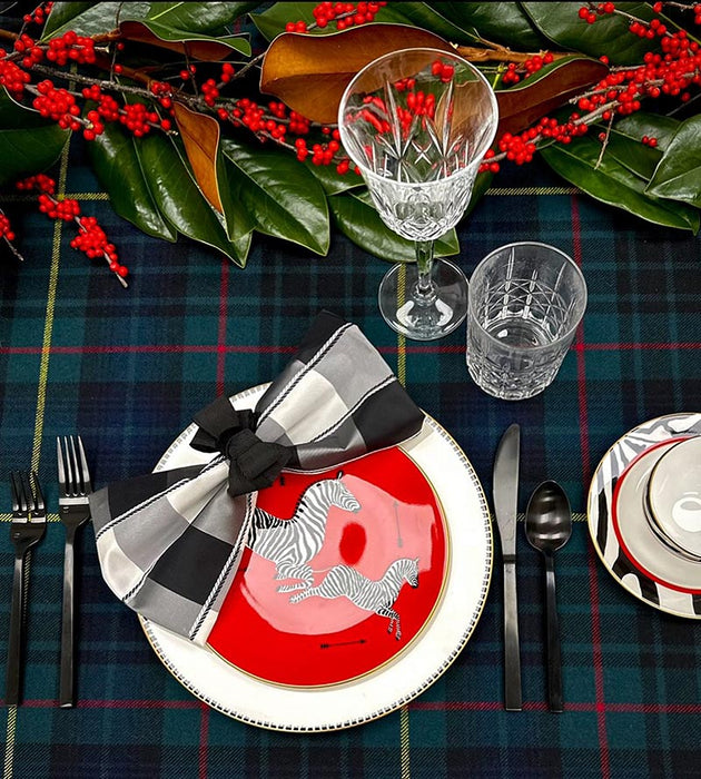 Old World Weavers Highland Stewart Hunting Fabric Sample MR11040001