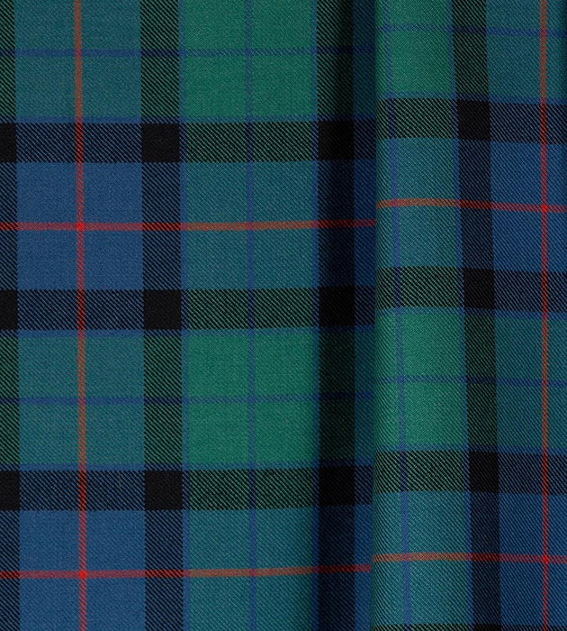 Old World Weavers Flower Of Scotland Blue & Green Fabric MR08660368