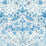 Morris & Co Simply Strawberry Thief Woad 217058 Wallpaper Sample MSIM217058