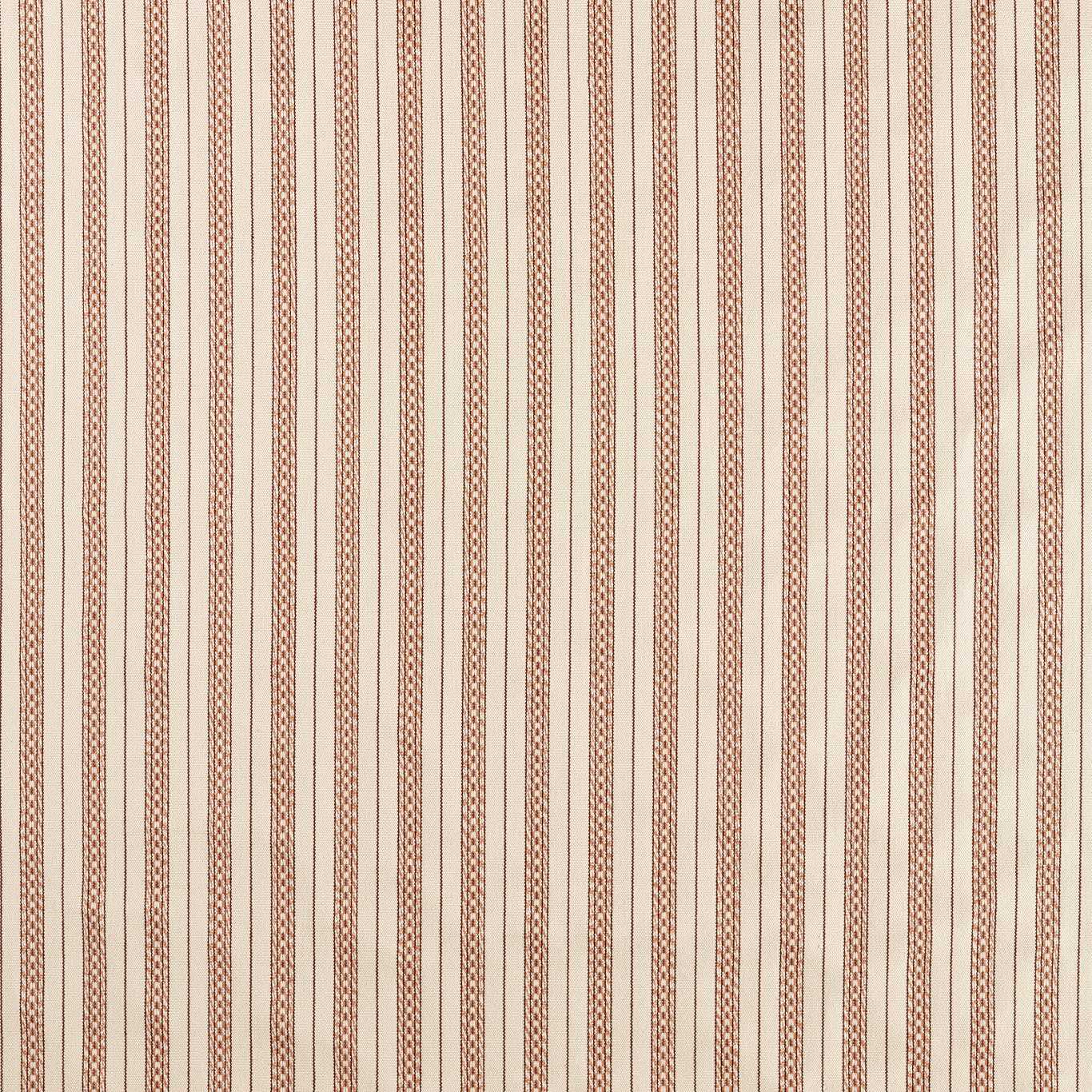 Morris & Co Elm Stripe Apricot/Linen Fabric Sample MSTR237682