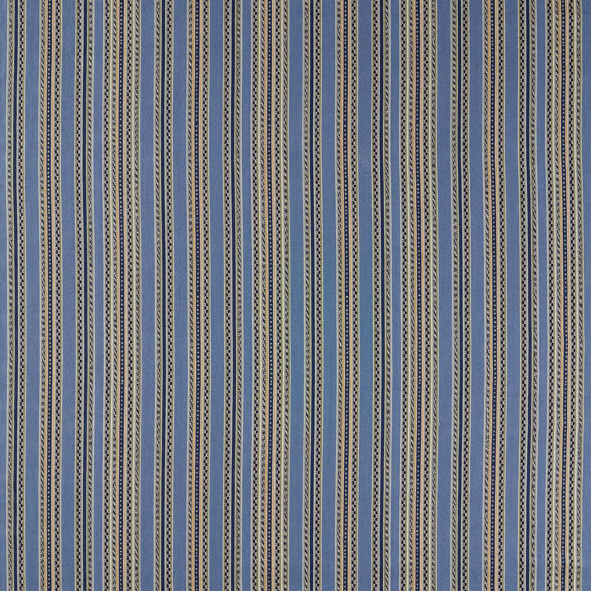 Morris & Co Bexleyheath Stripe Woad MSTR237685 Fabric | 40% Off (Samples)
