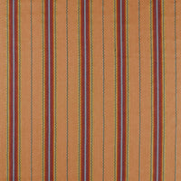 Morris & Co Lechlade Stripe Mulberry/Apricot Fabric MSTR237687