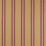 Morris & Co Pimlico Stripe Ochre/Crimson Fabric MSTR237691