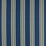 Morris & Co Pimlico Stripe Indigo/Forest Fabric Sample MSTR237692